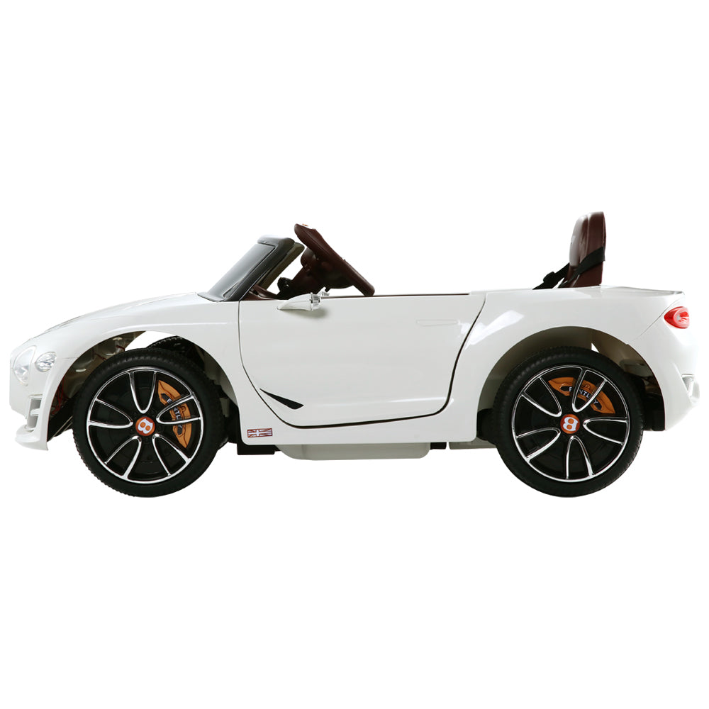 NNEDSZ Bentley  Car Licensed Electric Toys 12V Battery Remote Cars White